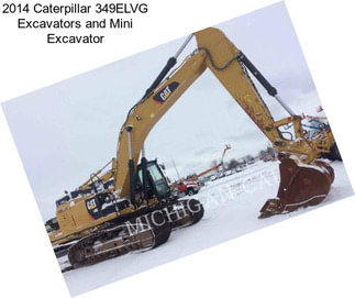 2014 Caterpillar 349ELVG Excavators and Mini Excavator