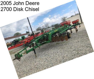 2005 John Deere 2700 Disk Chisel