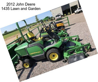 2012 John Deere 1435 Lawn and Garden