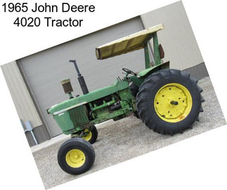 1965 John Deere 4020 Tractor