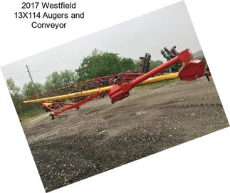 2017 Westfield 13X114 Augers and Conveyor