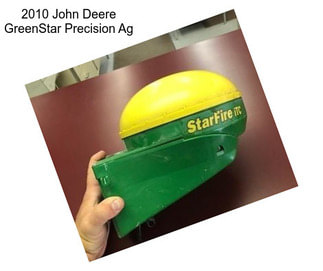 2010 John Deere GreenStar Precision Ag