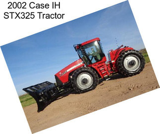 2002 Case IH STX325 Tractor