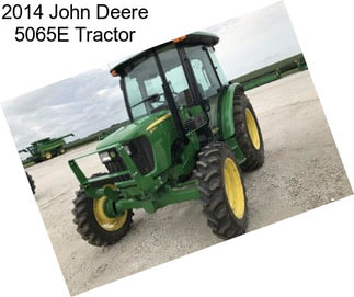 2014 John Deere 5065E Tractor