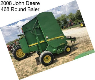 2008 John Deere 468 Round Baler