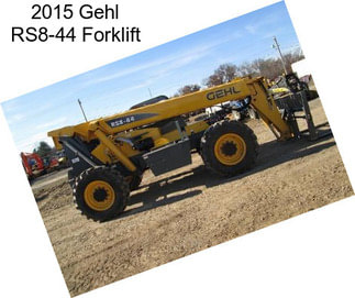 2015 Gehl RS8-44 Forklift