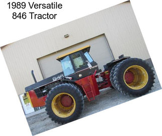 1989 Versatile 846 Tractor