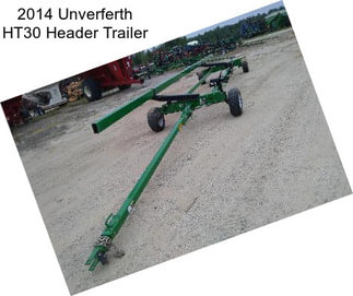 2014 Unverferth HT30 Header Trailer