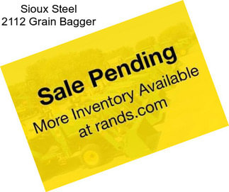 Sioux Steel 2112 Grain Bagger