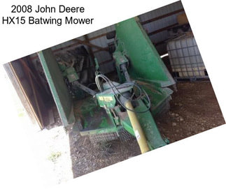 2008 John Deere HX15 Batwing Mower