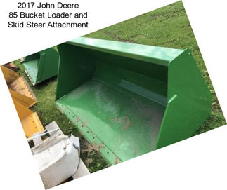 2017 John Deere 85\