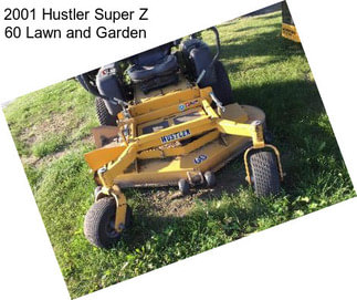 2001 Hustler Super Z 60 Lawn and Garden