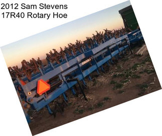 2012 Sam Stevens 17R40 Rotary Hoe