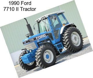 1990 Ford 7710 II Tractor