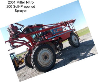 2001 Miller Nitro 200 Self-Propelled Sprayer