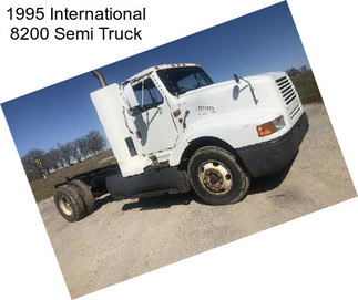 1995 International 8200 Semi Truck