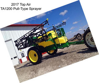 2017 Top Air TA1200 Pull-Type Sprayer