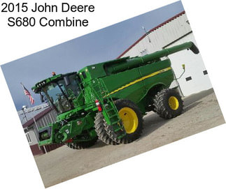 2015 John Deere S680 Combine