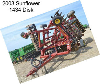 2003 Sunflower 1434 Disk