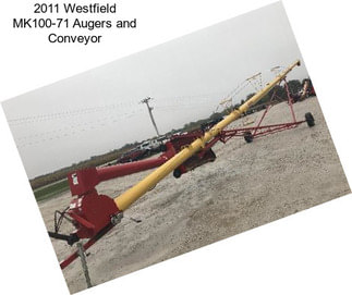 2011 Westfield MK100-71 Augers and Conveyor