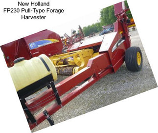 New Holland FP230 Pull-Type Forage Harvester