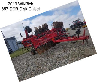2013 Wil-Rich 657 DCR Disk Chisel