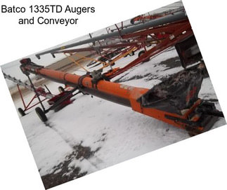 Batco 1335TD Augers and Conveyor