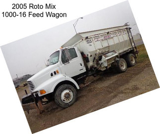 2005 Roto Mix 1000-16 Feed Wagon