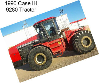 1990 Case IH 9280 Tractor