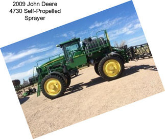 2009 John Deere 4730 Self-Propelled Sprayer