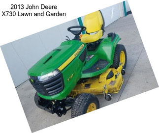 2013 John Deere X730 Lawn and Garden