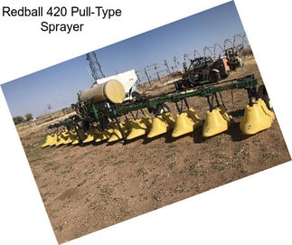 Redball 420 Pull-Type Sprayer