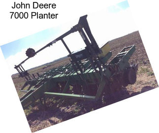 John Deere 7000 Planter