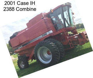 2001 Case IH 2388 Combine