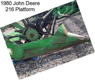 1980 John Deere 216 Platform