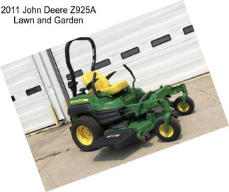 2011 John Deere Z925A Lawn and Garden