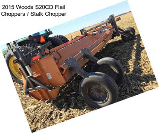 2015 Woods S20CD Flail Choppers / Stalk Chopper