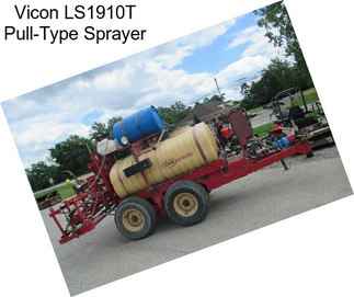 Vicon LS1910T Pull-Type Sprayer