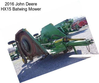 2016 John Deere HX15 Batwing Mower