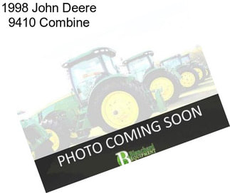 1998 John Deere 9410 Combine