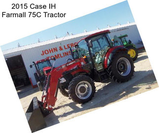 2015 Case IH Farmall 75C Tractor