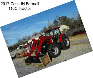 2017 Case IH Farmall 110C Tractor