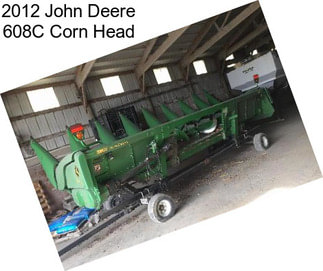 2012 John Deere 608C Corn Head