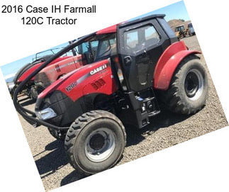 2016 Case IH Farmall 120C Tractor