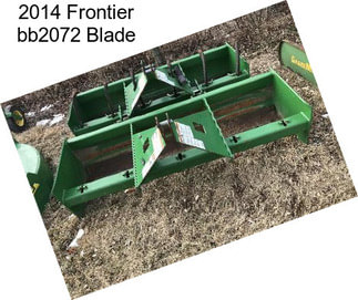 2014 Frontier bb2072 Blade