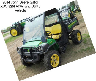 2014 John Deere Gator XUV 825I ATVs and Utility Vehicle