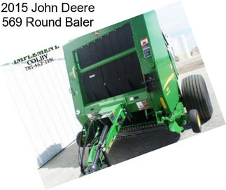 2015 John Deere 569 Round Baler