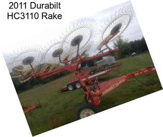 2011 Durabilt HC3110 Rake