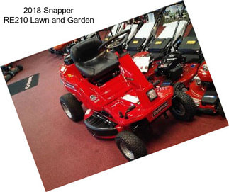 2018 Snapper RE210 Lawn and Garden