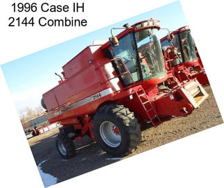 1996 Case IH 2144 Combine